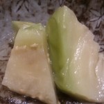 あま野 - 賀茂茄子 干し海老のお出汁で