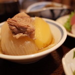 Marufuku - まる福のまる福定食の惣菜は肉じゃが（14.07）