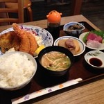 Marufuku - まる福のまる福定食海鮮フライ1100円（14.07）