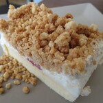 きまぐれcafe まるかん - クランブルチーズケーキ