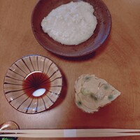 蕎麦おさめ - 粗挽きそばがき　福井県大野産