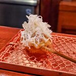 串かつ あーぼん - 蟹　里芋