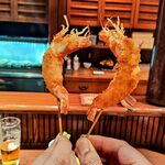 串かつ あーぼん - 海老