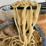 中華そば専門 とんちぼ - 細いパツパツ麺で、提供時間が早く、喉ごしが良い！
      
      うまままーです！