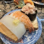 回転すし北海道 - 三貫盛竹