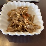 食事館八幡太郎 - きんぴら