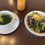 食事館八幡太郎 - 新鮮野菜スープ＆フレッシュサラダ