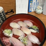 すし小銭 - おまかせ握り。地物SP