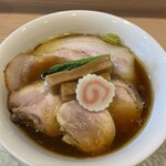 中華そば 深緑 - 黒出汁3枚