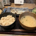 しんぱち食堂 亀戸店 - 3羽いわし定食