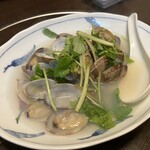 もりもとや - あさりの酒蒸し