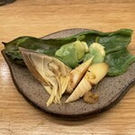 清風明月 - そら豆　筍