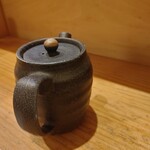 まる貴そば - そば湯