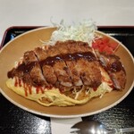 AHAHA.kitchen - カツのせオムライス（大盛り）