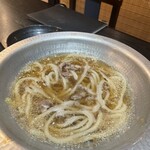 肉・魚・鍋　Dai黒 - 〆のうどん