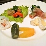 柿の木坂カフェ - おつまみプレート　７００円