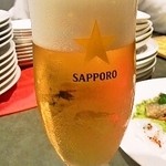 柿の木坂カフェ - 生ビール４００円