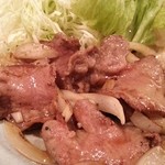 牛タン生姜焼（日替り定食）