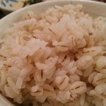 麦入りご飯（日替り定食）