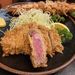 とんかつ稲 - ・牛カツ（2025年3月28日撮影）