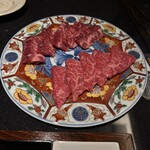 錦三 焼肉道 勇 - 和牛ハラミ塩/神戸牛ロース塩