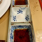 飛騨古川　料亭旅館　八ツ三館 - ステーキのソース・塩・ポン酢