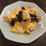 酒亭 玉河 - キクラゲ玉子