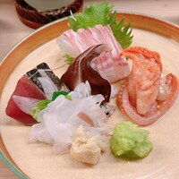 割烹 白鷹 - お造り四種の盛り合わせ