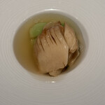 京 静華 - 鮑茸、青梗菜