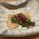 天婦羅くすのき - 蛍烏賊と筍