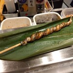野毛 かど平 - サヨリの皮焼き