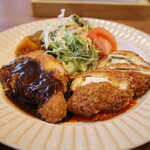 ハンバーグと洋食の店 くるくる - 料理写真: