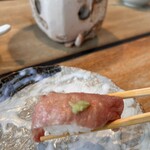 堀江燈花 和食 鮨 日本酒 - 黒毛和牛の肉寿司
