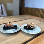 堀江燈花 和食 鮨 日本酒 - 黒毛和牛の富士溶岩ステーキ