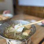 堀江燈花 和食 鮨 日本酒 - ぶりしゃぶ美味い❣️