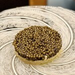 銀座 上瀧 - 2025.3.  松葉蟹とオシェトラキャビアの冷製~魚子醤松葉蟹~