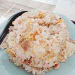 かもだ - チャーシューの脂の効いたしっとり美味しいチャーハン