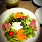 RACINES Boulangerie & Bistro - リーフサラダ