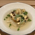 天婦羅くすのき - かき揚げ天茶漬け