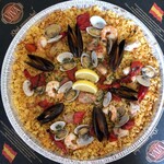 ビバパエリア - 料理写真:たっぷり魚介のパエリアL(3人前/ライス600g)    3880円