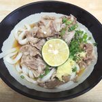 マルタニ製麺 - 肉ぶっかけ冷