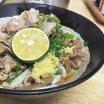 マルタニ製麺 - 肉ぶっかけ冷