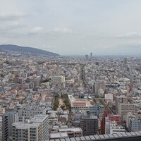 中国レストラン 蘇州 - 座った席からの景色。