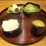 京味 もと井 - ごはん。