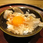 京味 もと井 - 卵かけごはん。