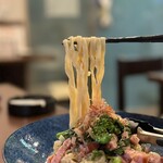 おきなわばる がちまや～ - ■沖縄そば麺で生パスタ・麺