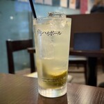 おきなわばる がちまや～ - ■生搾り！シークヮーサーサワー ￥500
