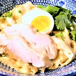 富安茶楼 - 葱油拌麺（台湾ガチョウ油と甘ダレのまぜそば）