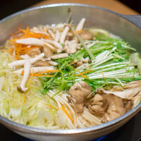 神戸牛 しゃぶしゃぶ おもき 離れ - 美味 神戸牛出汁しゃぶ 赤身 野菜盛
