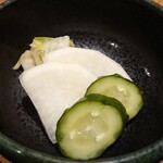 うな新 - お新香